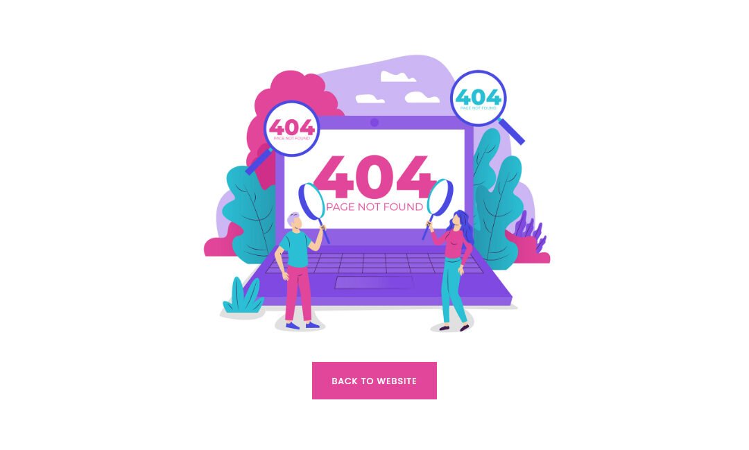 Divi 404 page Free Divi Layout