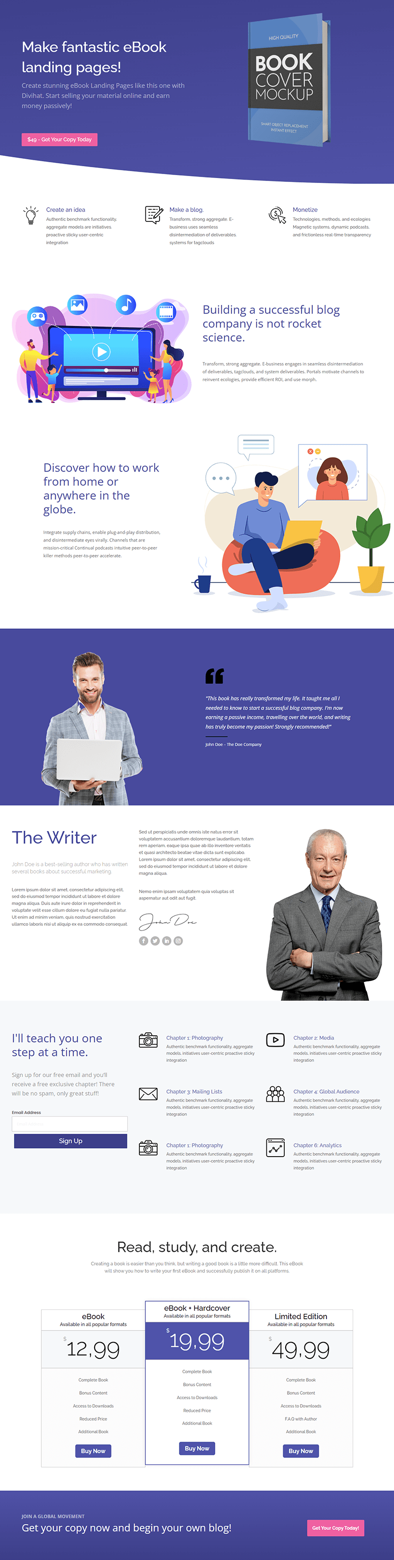 eBook Divi Layout-min Divi Social Media Layout