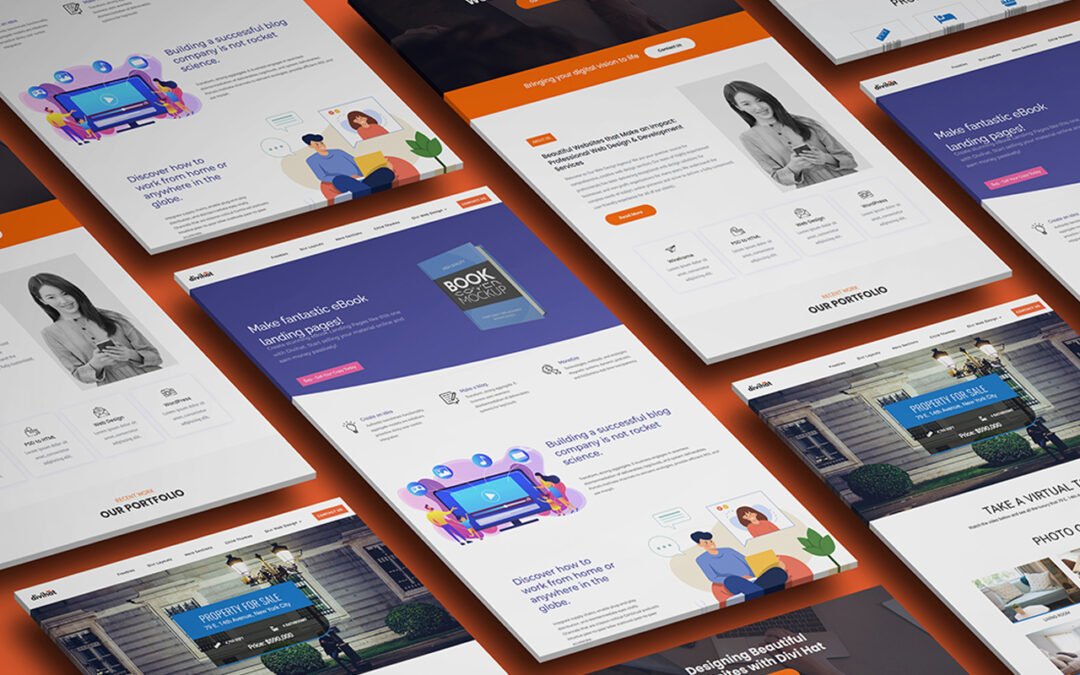 Free Divi Homepage Layouts for Small Business Ideas