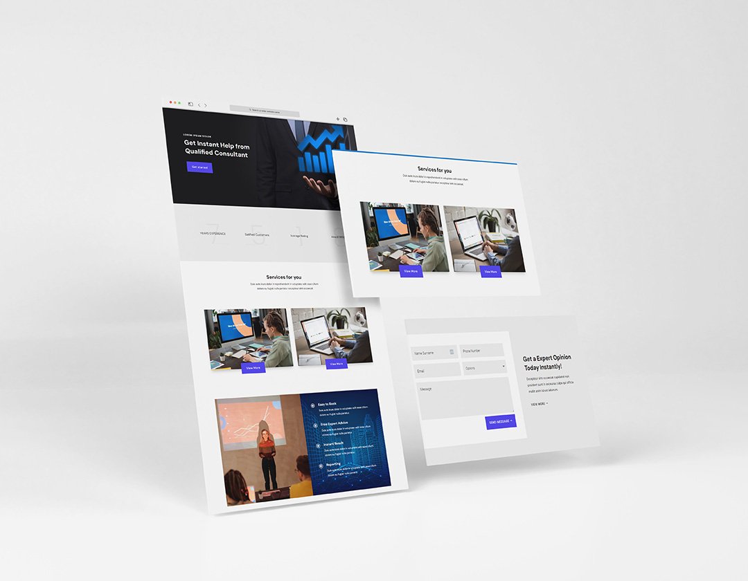 Divi Consultant Layout