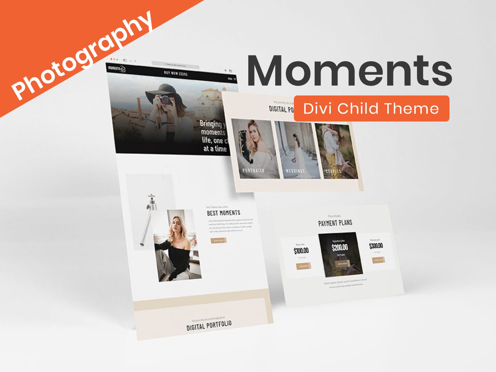Moments Divi Child Theme