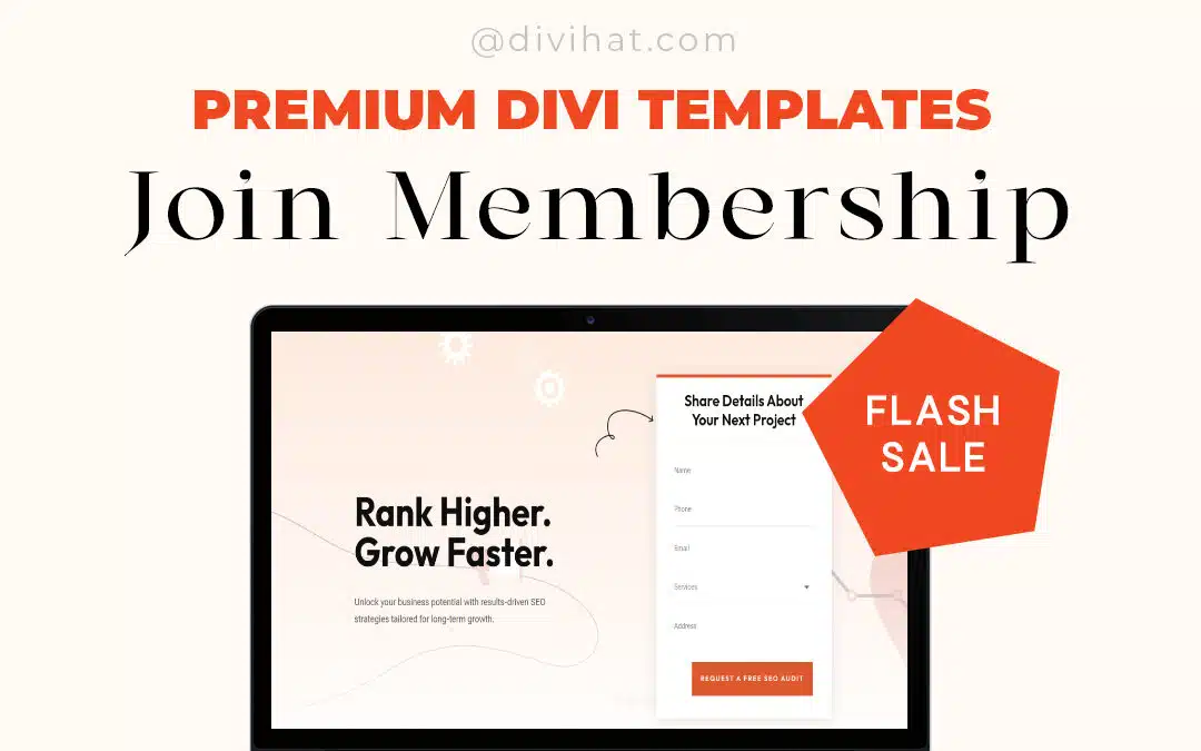 Divi layout bundle lifetime deal for Small Business